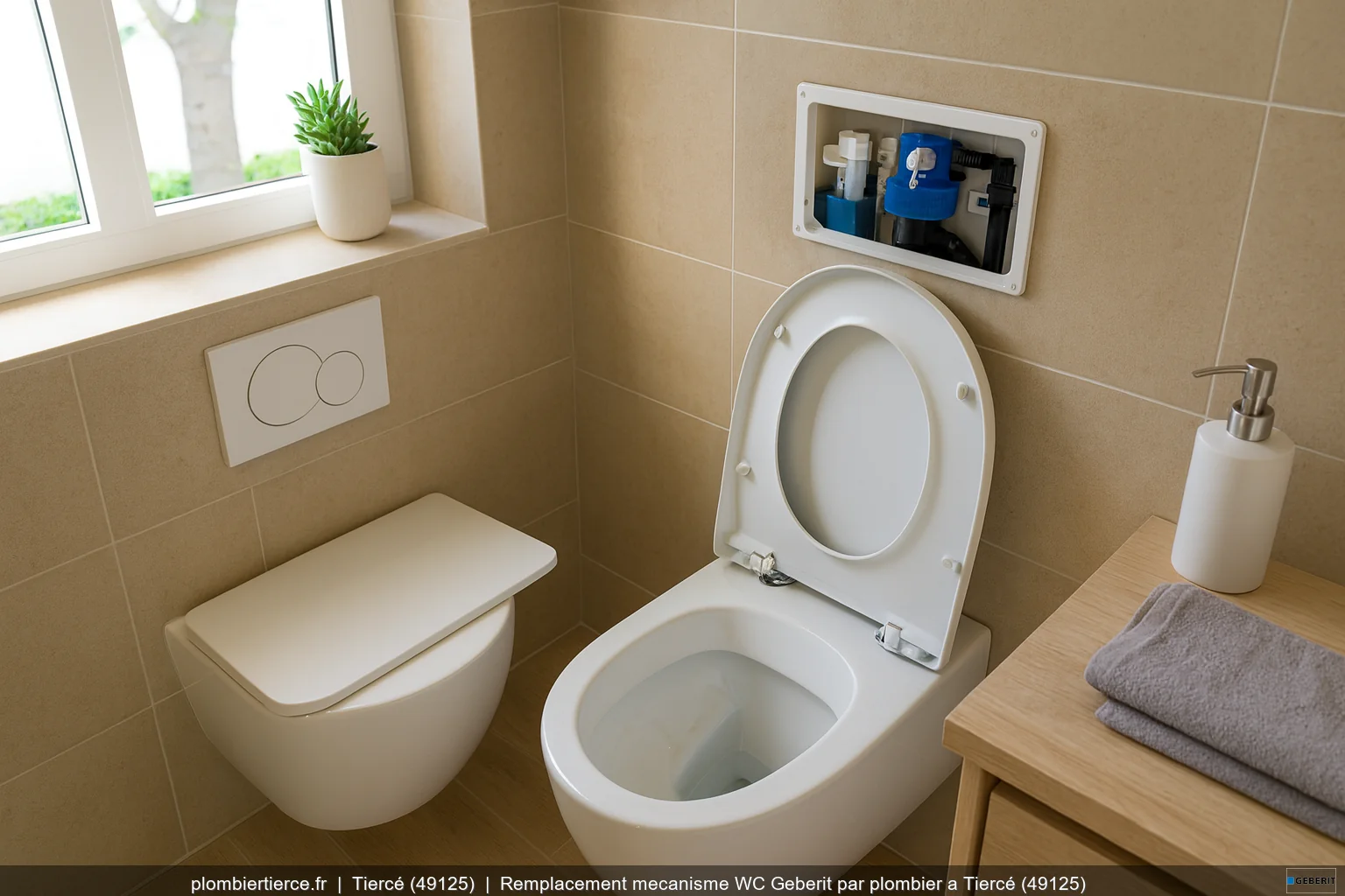 Mecanisme Wc Geberit Tierc 49125 - Plombier Tiercé (49125) | plombiertierce.fr
